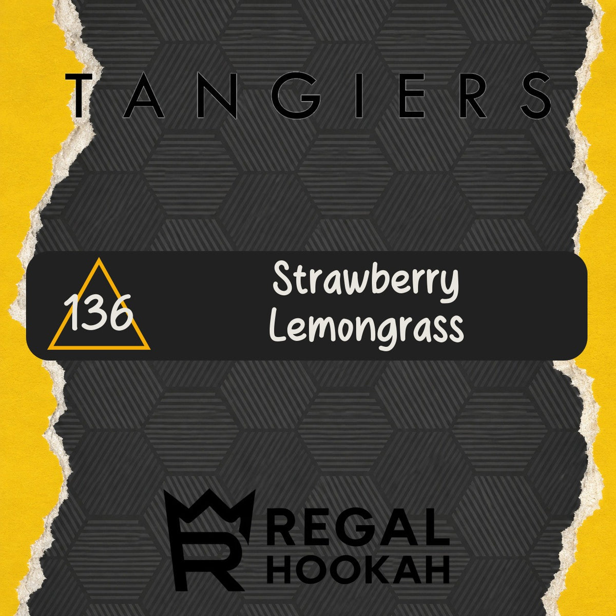 Tobacco Tangiers Noir C136 Strawberry Lemongrass 250g