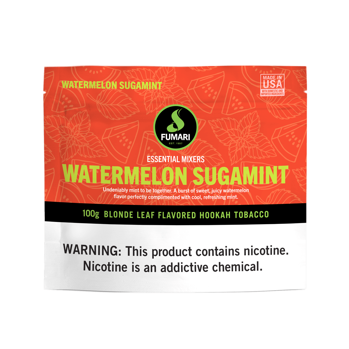 Tobacco Fumari Watermelon Sugamint 100 g