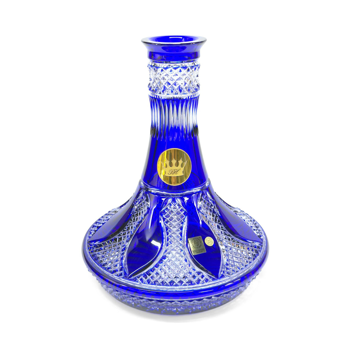 Base Caesar Crystal x Regal Hookah Blue Gold