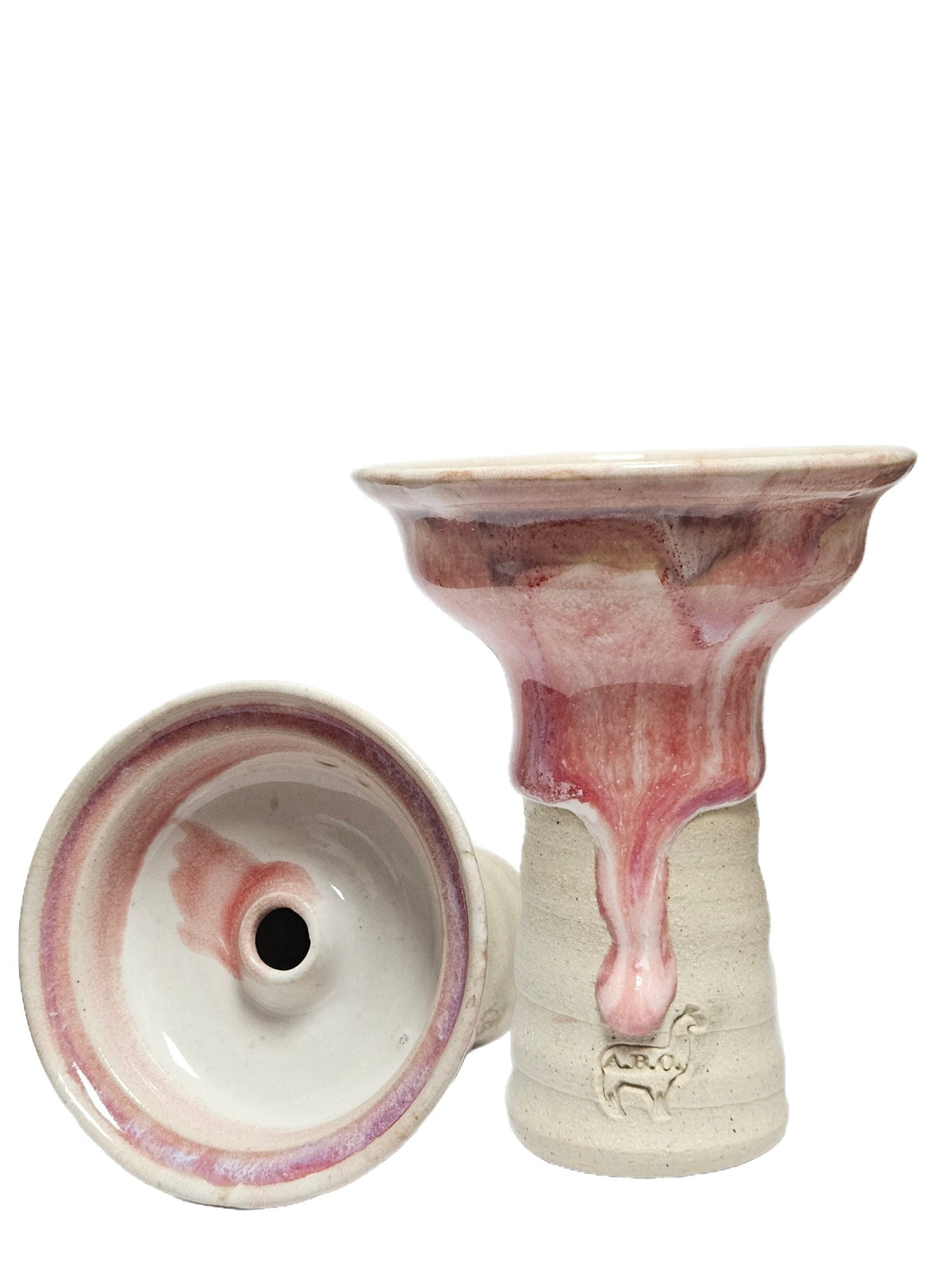 Alpaca x Kaloud bowl, Pink Drip colorway