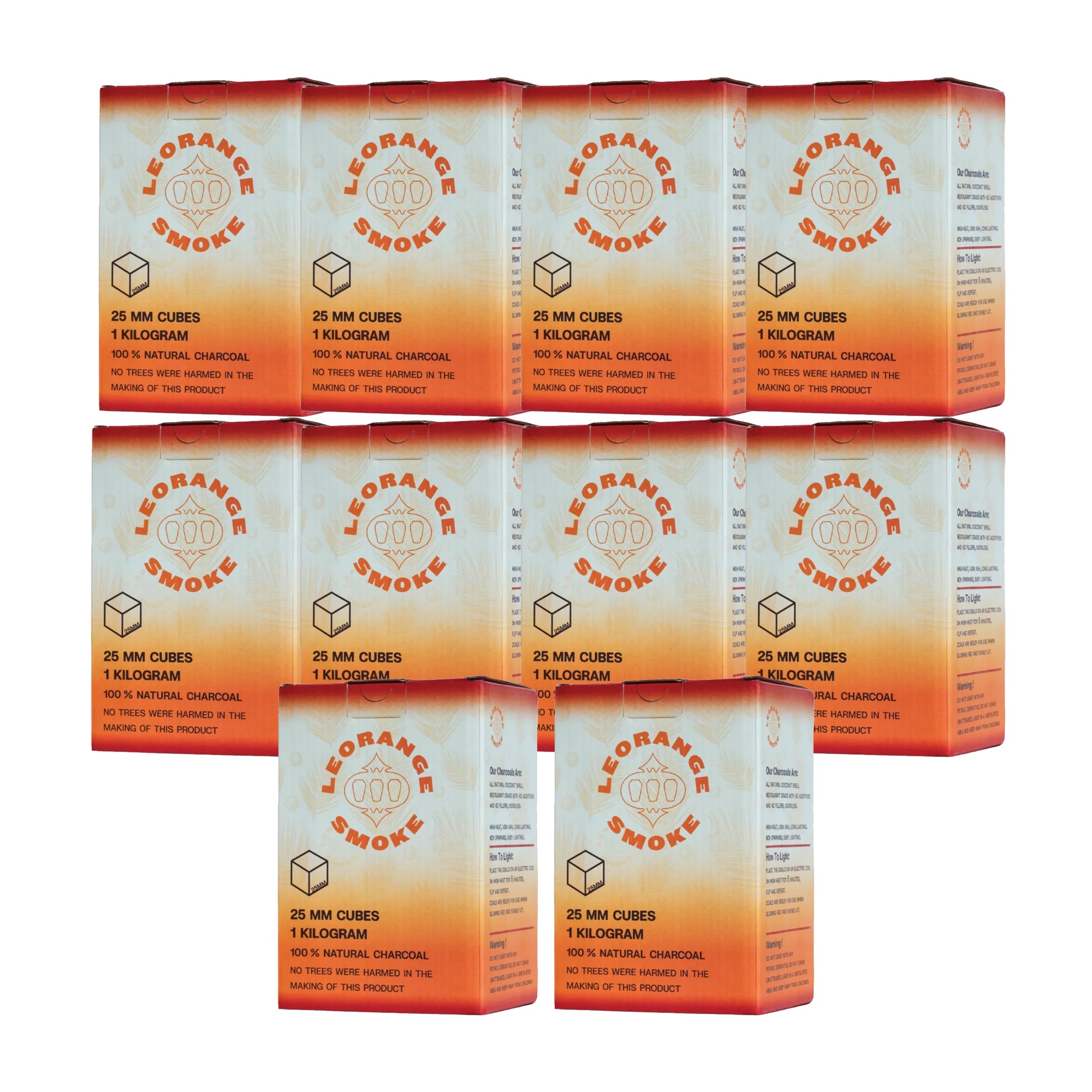 Coals LeOrange Cubes 25mm 10kg