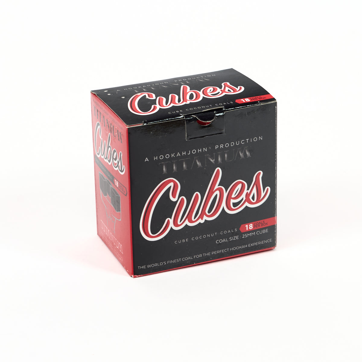 Coals Titanium Cubes 25mm Small Pack