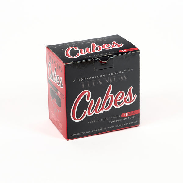 Coals Titanium Cubes 25mm Small Pack