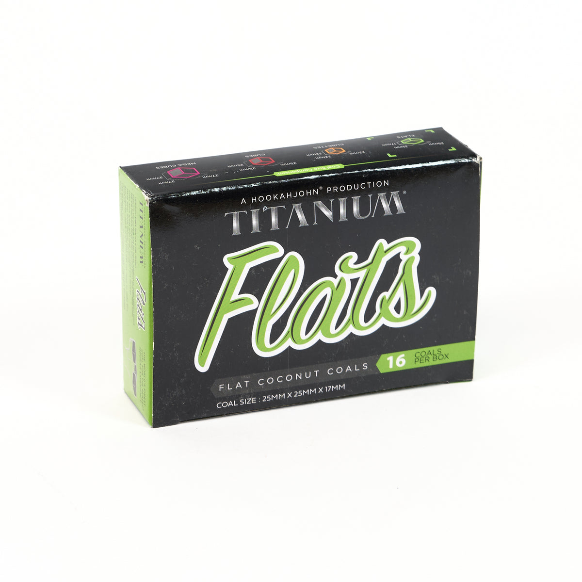 Coals Titanium Flats Small Pack