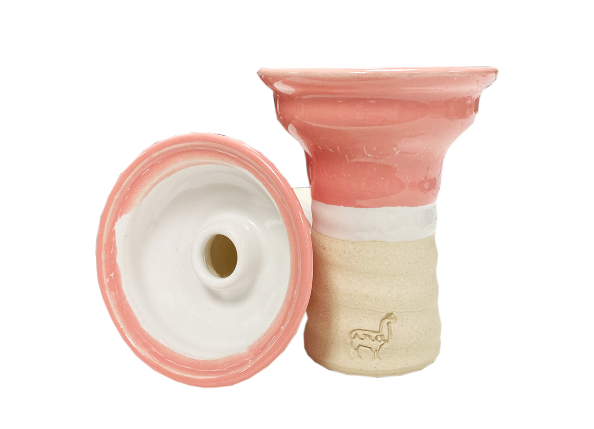 Alpaca x Kaloud bowl, Coral Pink colorway