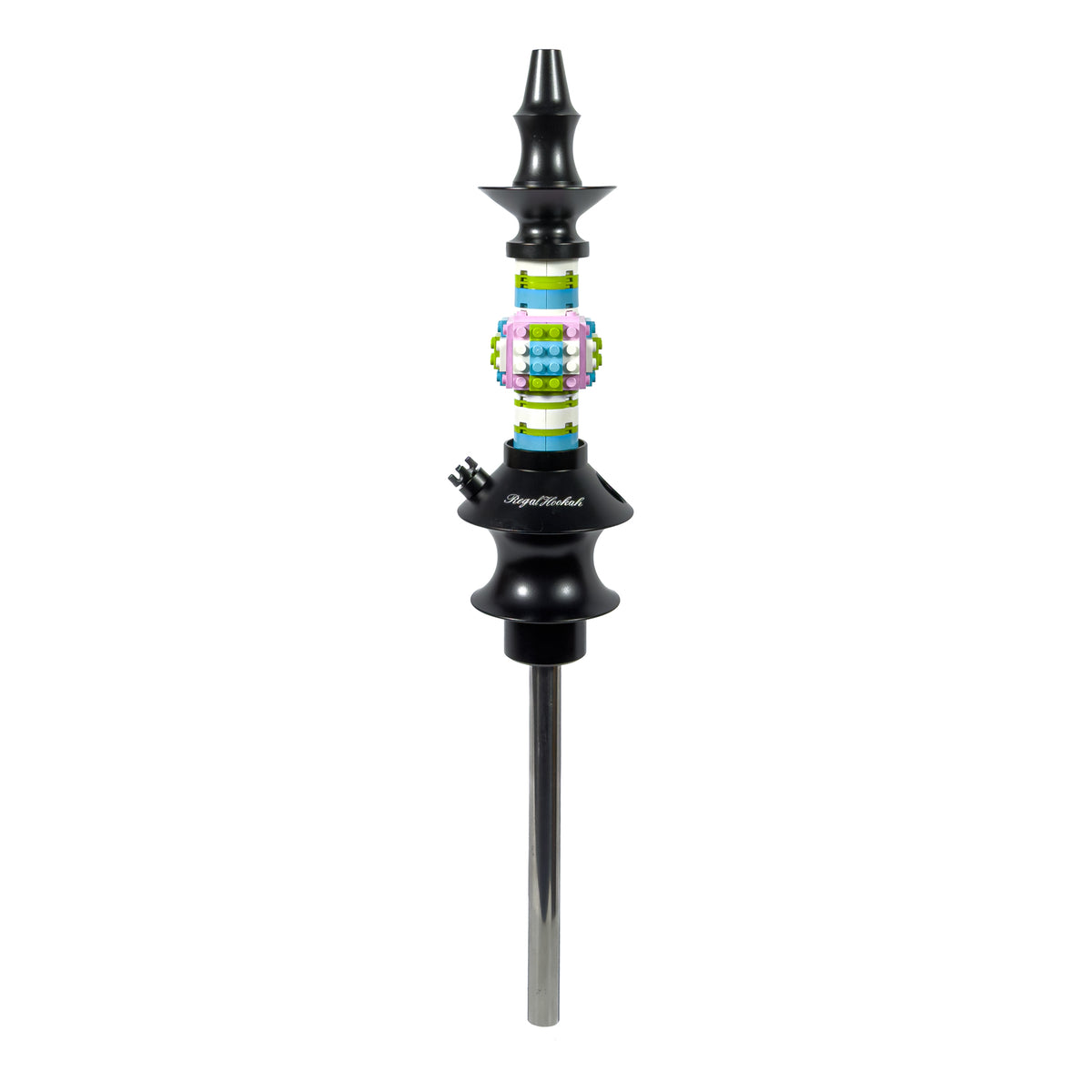 Regal Hookah Custom Build a Brick Pastel Pawn