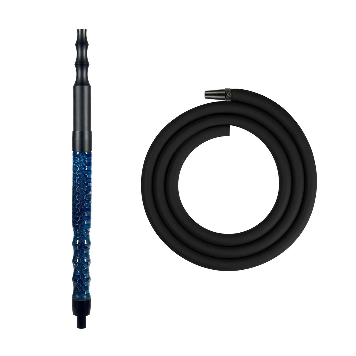 Regal Hookah Hose Kit Blue Honeycomb