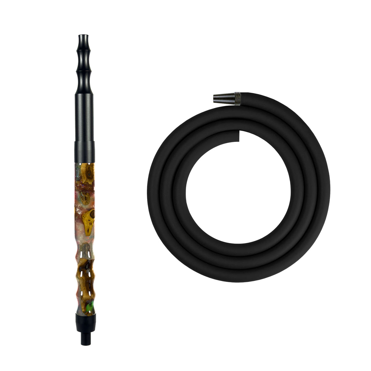 Regal Hookah Hose Kit Spacewood Shimmer