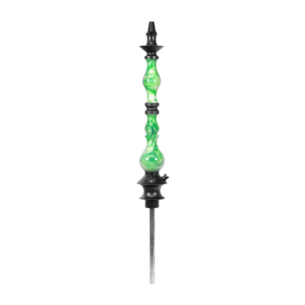 Regal Hookah King Epoxy Green/White