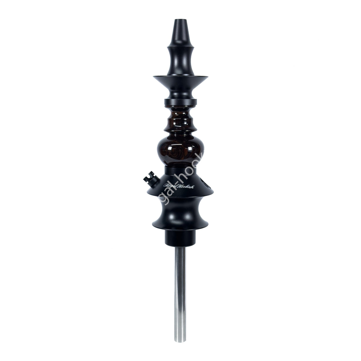 Regal Hookah Pawn Dark Brown Gloss