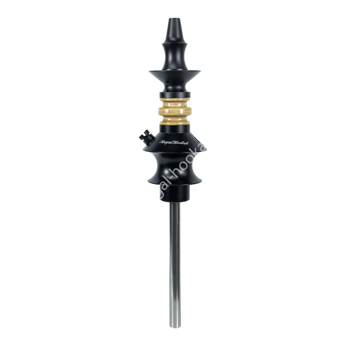 Regal Hookah Pawn Gear Clear Wood