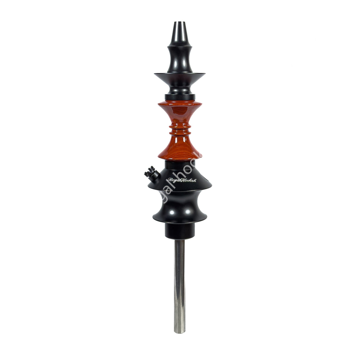 Regal Hookah Pawn Hourglass Redwood