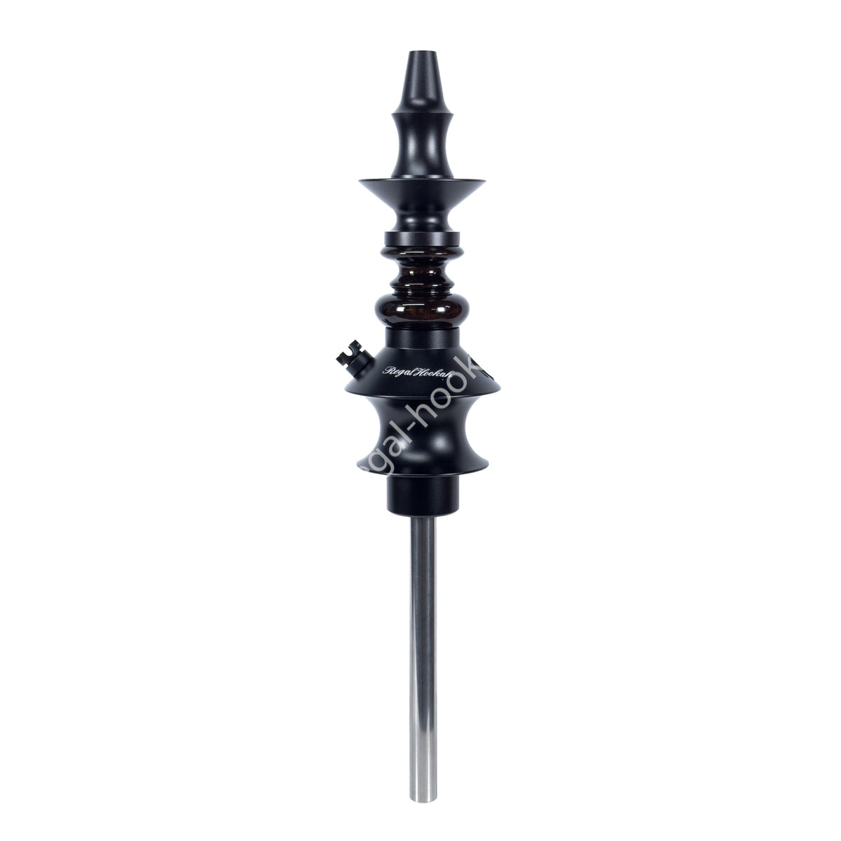 Regal Hookah Pawn Short Dark Brown Gloss