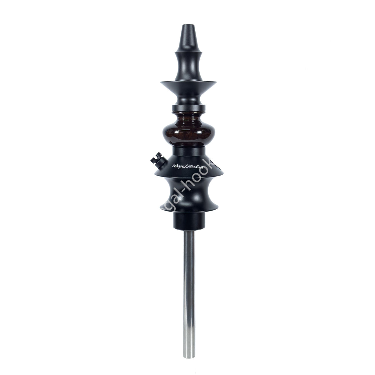 Regal Hookah Pawn Short Dark Redwood