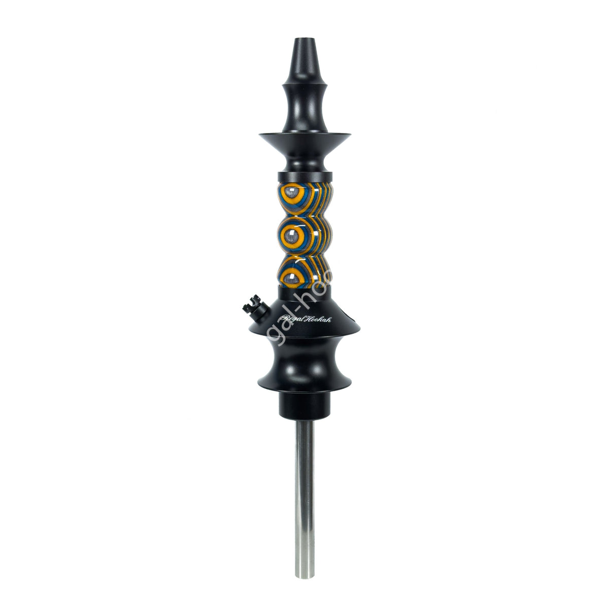 Regal Hookah Pawn Short DW Aqua Fire