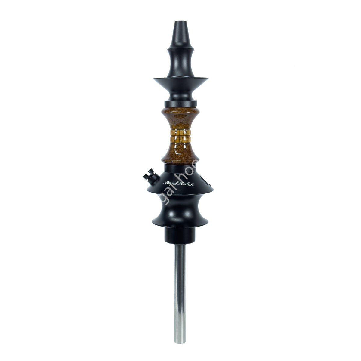 Regal Hookah Pawn Short Hourglass Doublewood