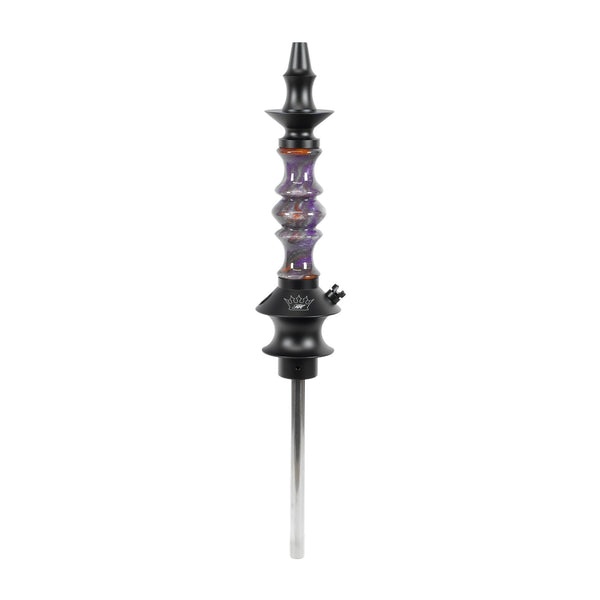 Regal Hookah Prince Size Queen Eye Epoxy Purple Swirl