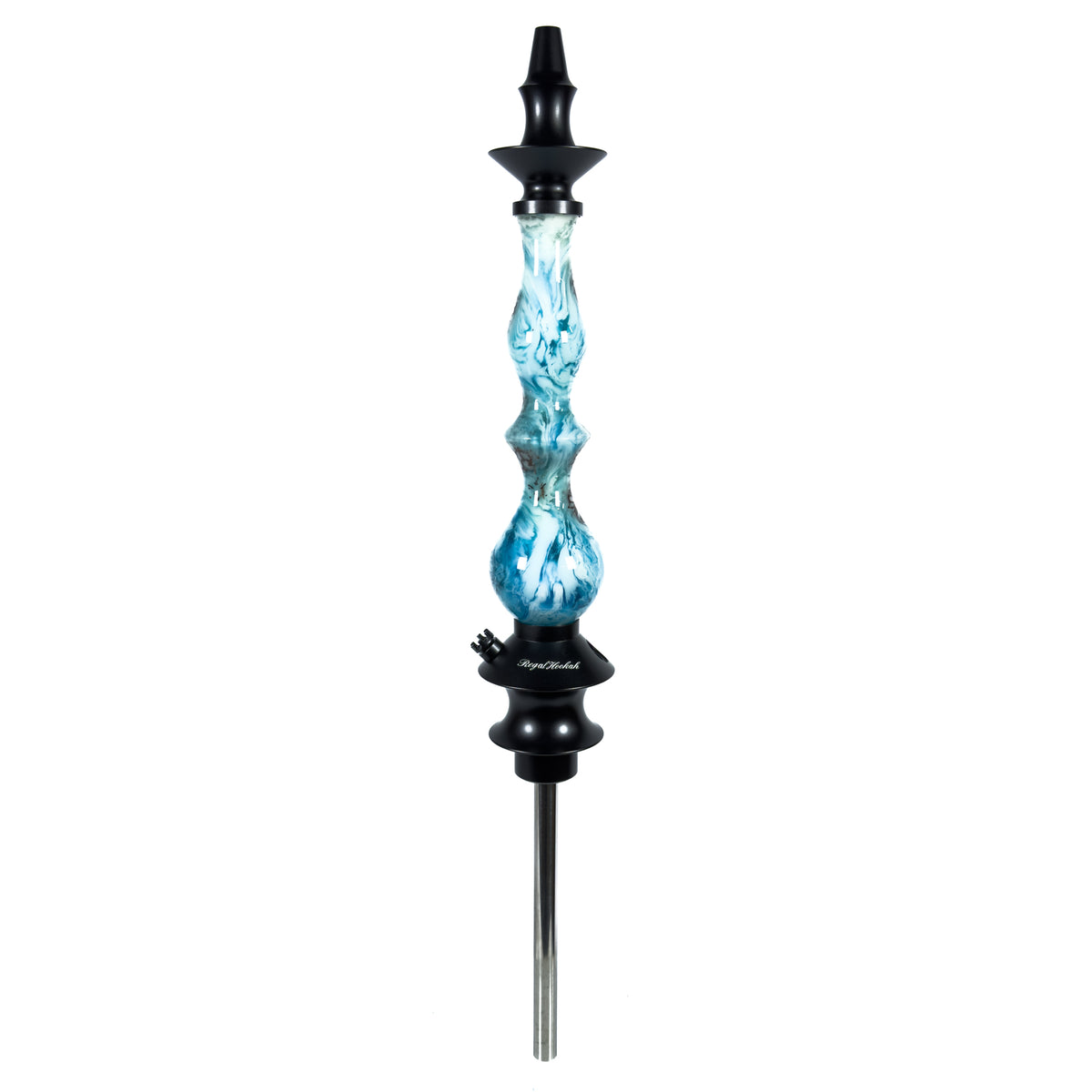 Regal Hookah Queen Epoxy Blue Anise