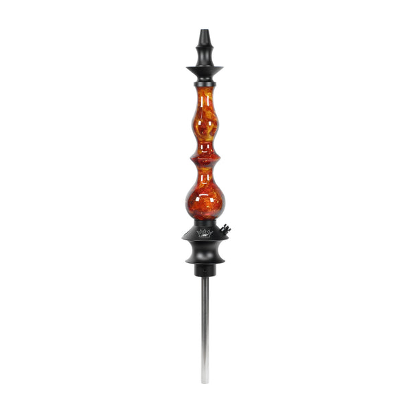 Regal Hookah Queen Epoxy Red/Gold Swirl