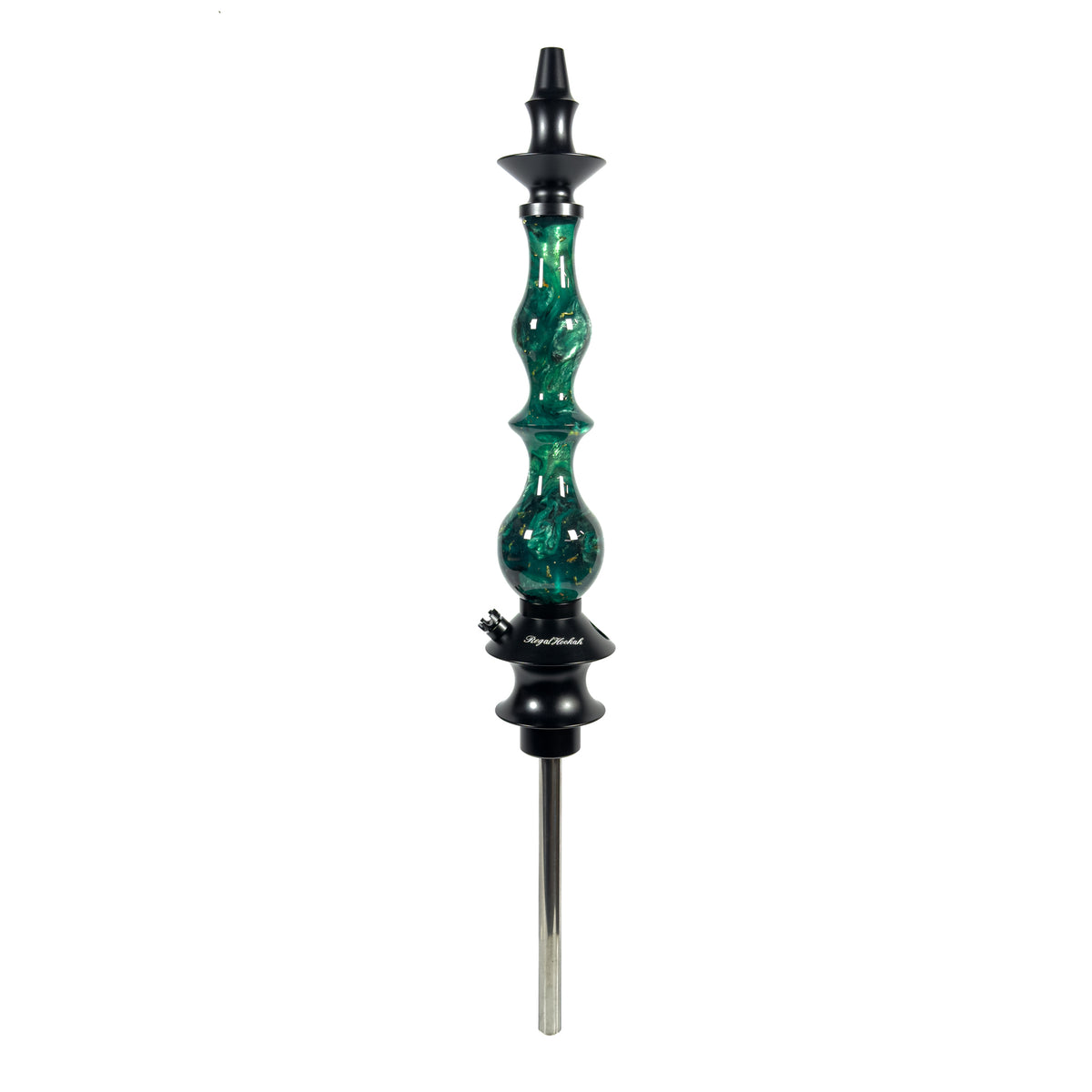 Regal Hookah Queen Green Wood Pearl