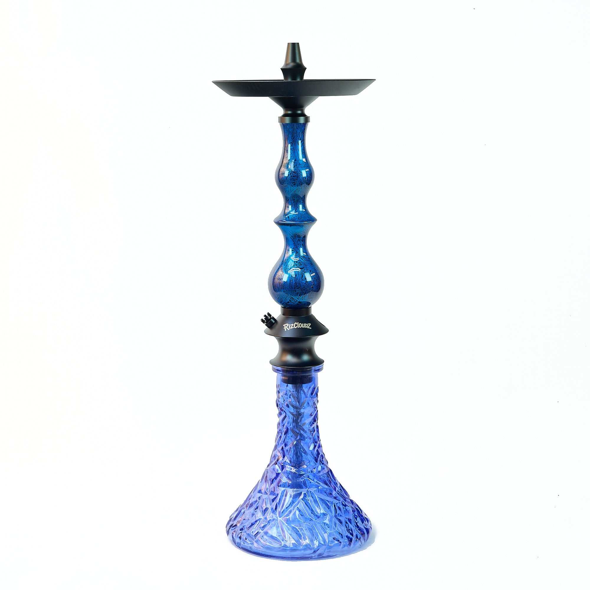 Regal Hookah Rizcloudz Queen Blue Set