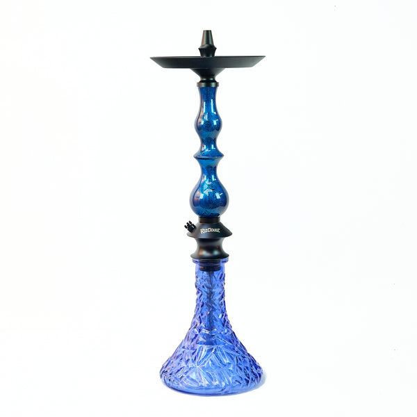 Regal Hookah Rizcloudz Queen Blue Set