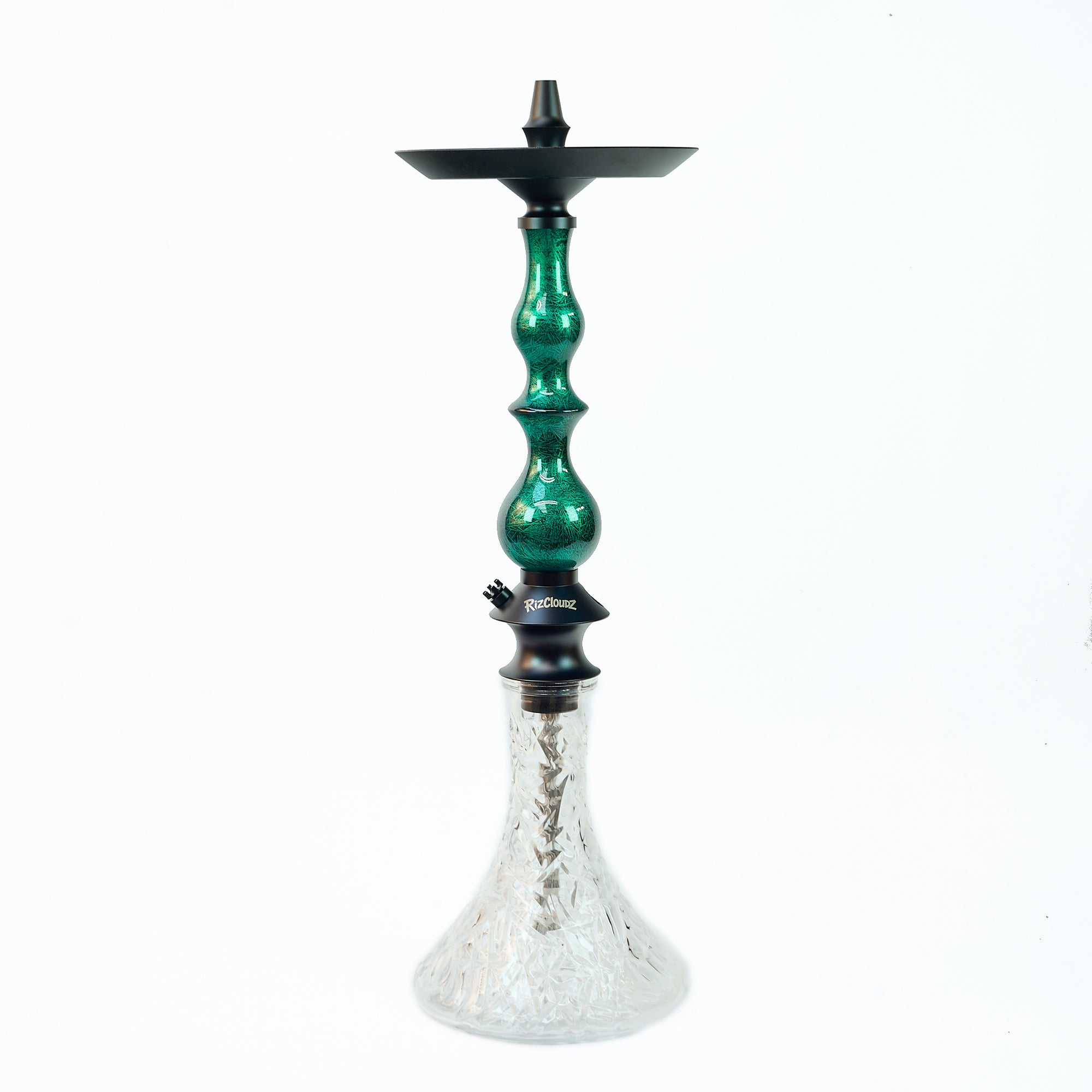 Regal Hookah Rizcloudz Queen Green Set