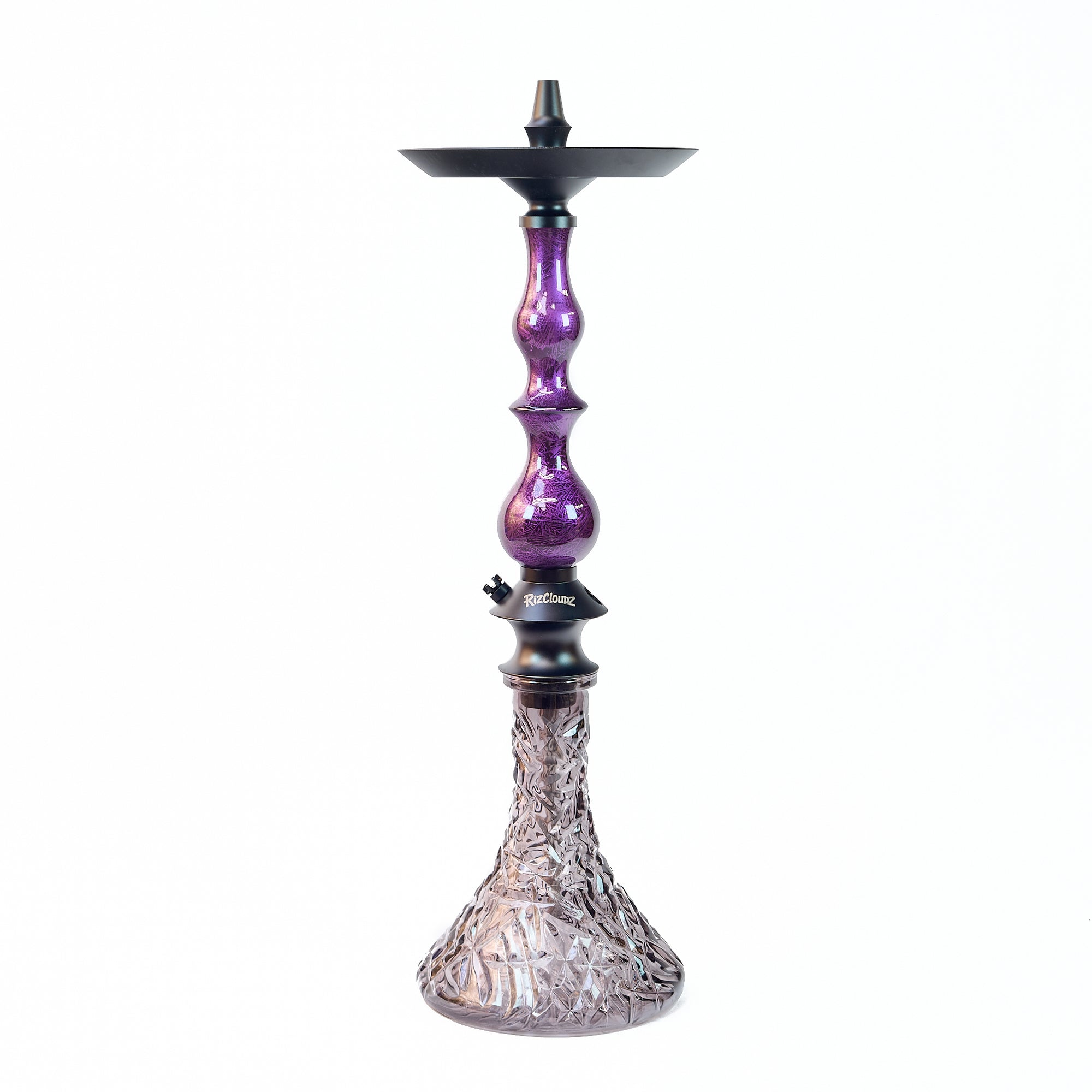 Regal Hookah Rizcloudz Queen Purple Set