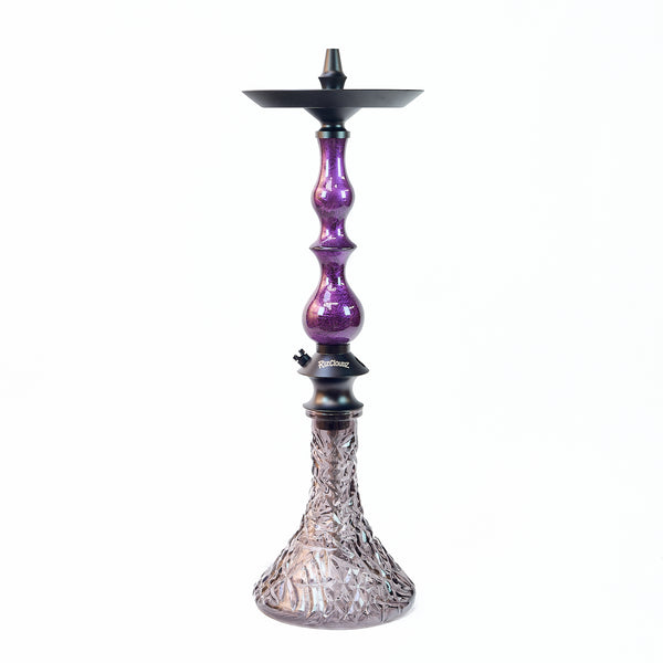 Regal Hookah Rizcloudz Queen Purple Set