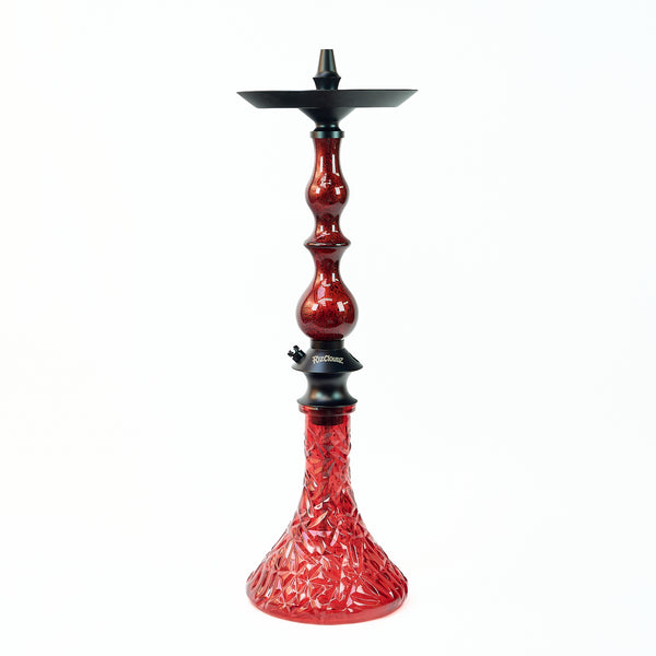 Regal Hookah Rizcloudz Queen Red Set