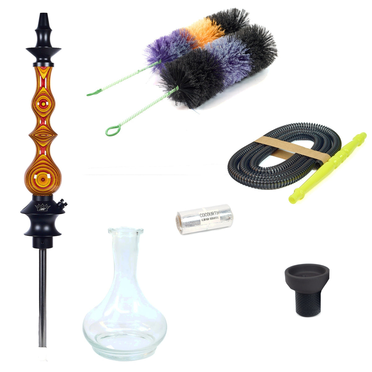 Hookah Starter Set Regal Hookah Queen DW Tequila Sunrise